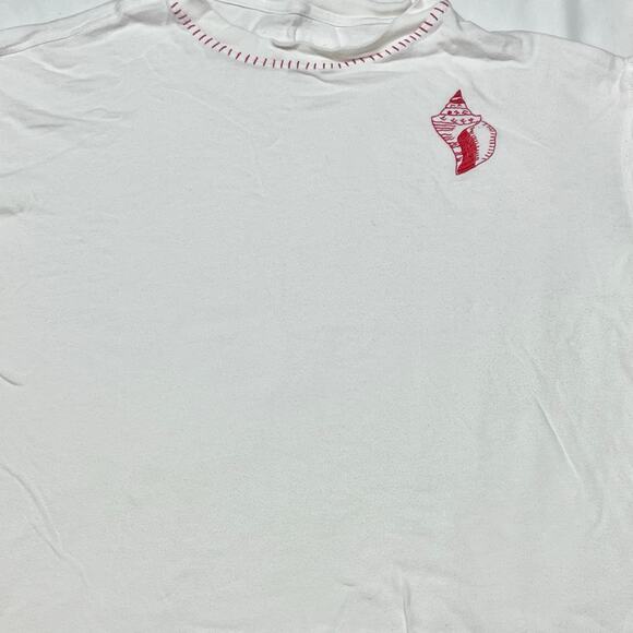 Free People We the Free Sea Friends Shirt Medium Long Sleeve Embroidered Tee - Picture 3 of 7